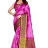 Saree Online Shopping Mejanta Colour Saree - Designer Sarees Rs 500 to 1000