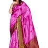 Saree Online Shopping Mejanta Colour Saree - Designer Sarees Rs 500 to 1000