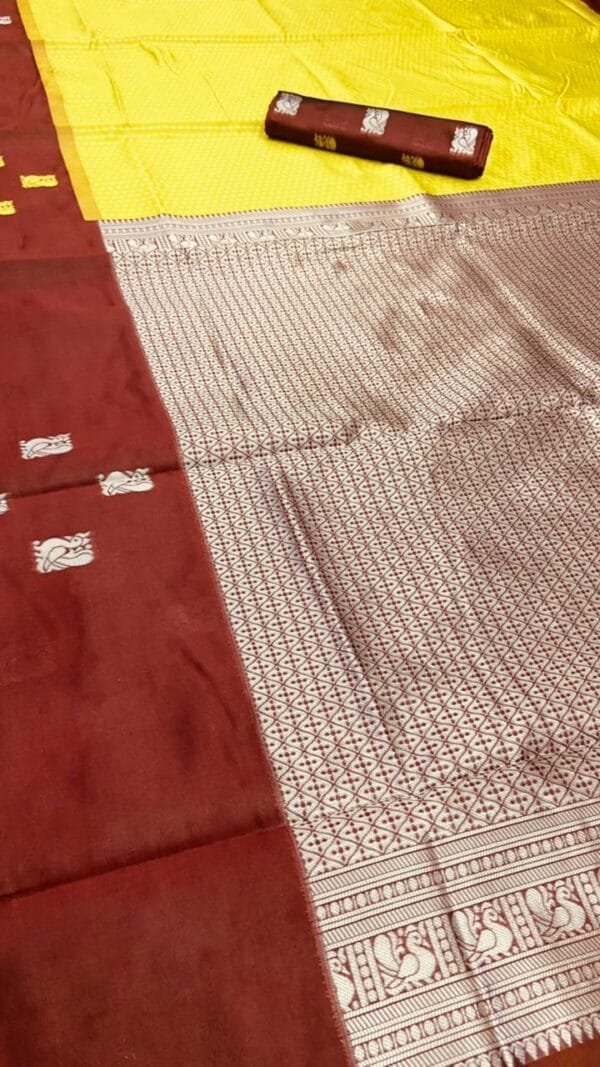 Saree Online Yellow Colour Saree - Designer Sarees Rs 500 to 1000