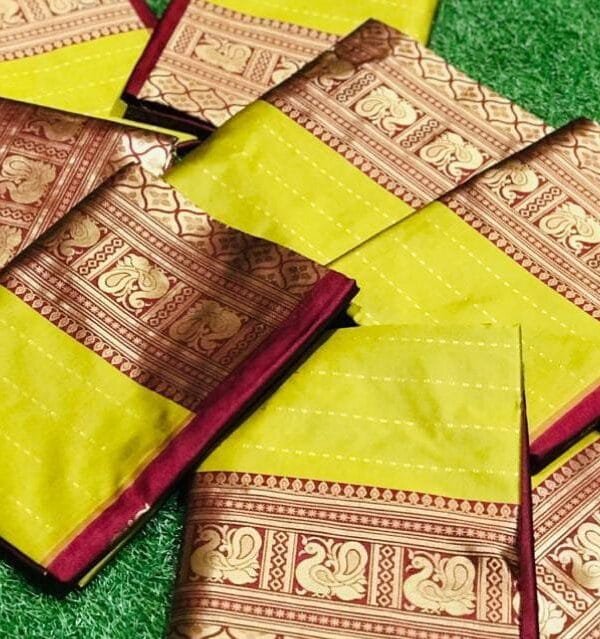 Saree Online Yellow Colour Saree - Designer Sarees Rs 500 to 1000