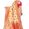 Saree Price Yellow Colour Saree - Designer Sarees Rs 500 to 1000