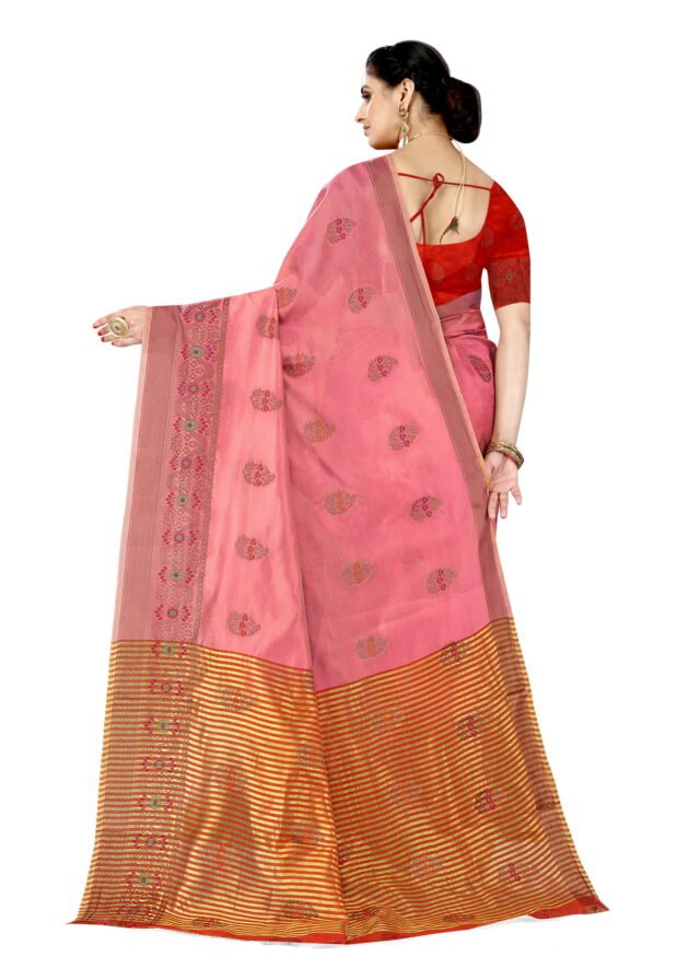 Saree Under 800 Light Brown Colour Saree - Designer Sarees Rs 500 to 1000