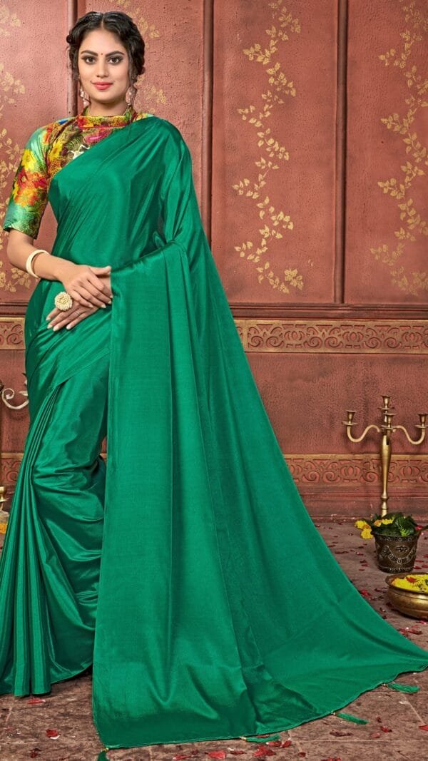 For Saree Online Green Colour Saree - Designer Sarees Rs 500 to 1000