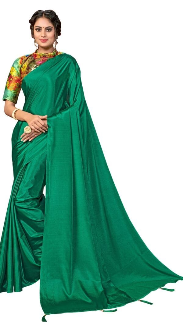 For Saree Online Green Colour Saree - Designer Sarees Rs 500 to 1000