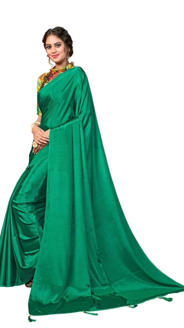 For Saree Online Green Colour Saree - Designer Sarees Rs 500 to 1000