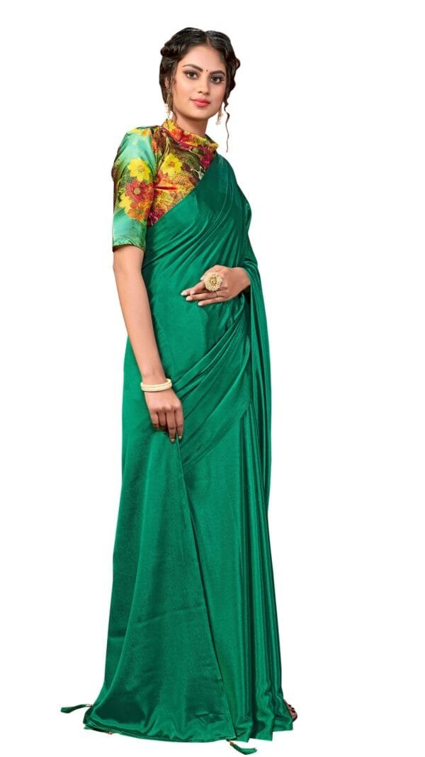 For Saree Online Green Colour Saree - Designer Sarees Rs 500 to 1000