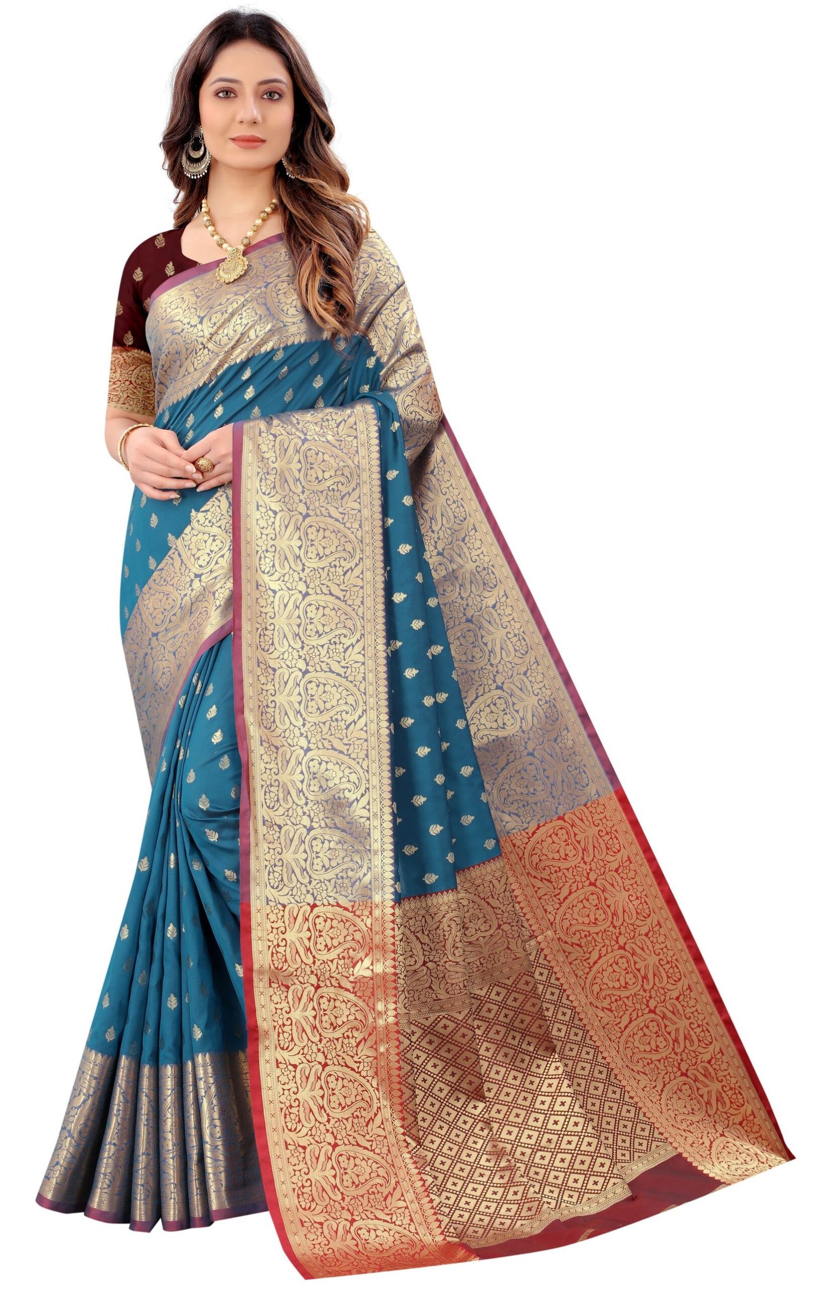 sarees combo offer below 500 rs saree party wear designer sarees below 200  rupees sarees new collection 2018 pa… | Designer silk sarees, Saree  designs, Casual saree