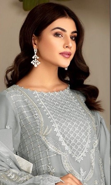 Elegant Pakistani Tulip Pants With Pearl Embellishments Cotton Silk Blend Women's  Pants - Etsy