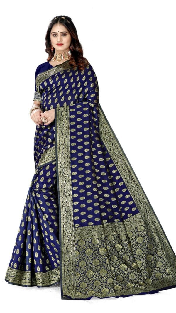 Zari Saree Online - Designer Sarees Rs 500 to 1000