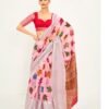 साड़ी - Red Colour Saree Designer Sarees Rs 500 to 1000