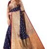 साड़ी लहंगा Blue Colour Saree - Designer Sarees Rs 500 to 1000