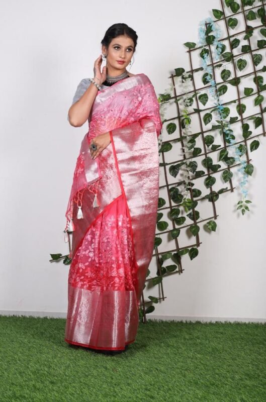 Buy Cream Sarees for Women by Ri-wah Online | Ajio.com