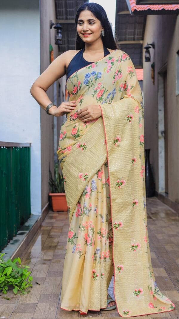 Buy Online Saree - Saree Online App - Designer Sarees Rs 500 to 1000 -