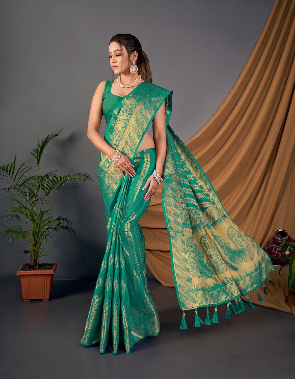 Buy Soft Silk Sarees Online in India - RK Collections