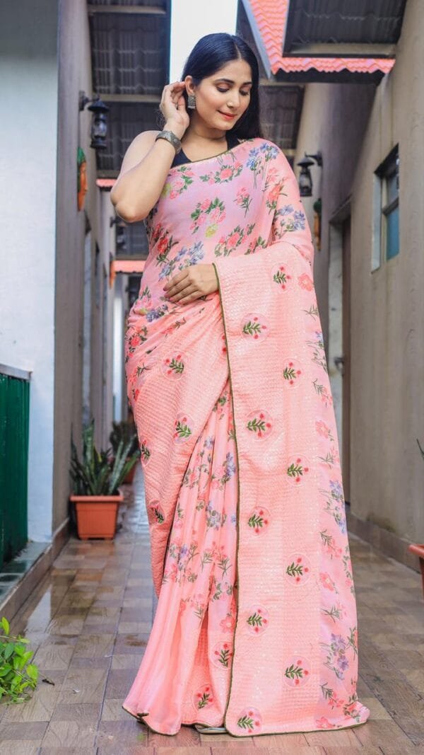 Buy Online Saree - न्यू साड़ी डिजाइन 2021 Price - Designer Sarees Rs 500 to 1000 -