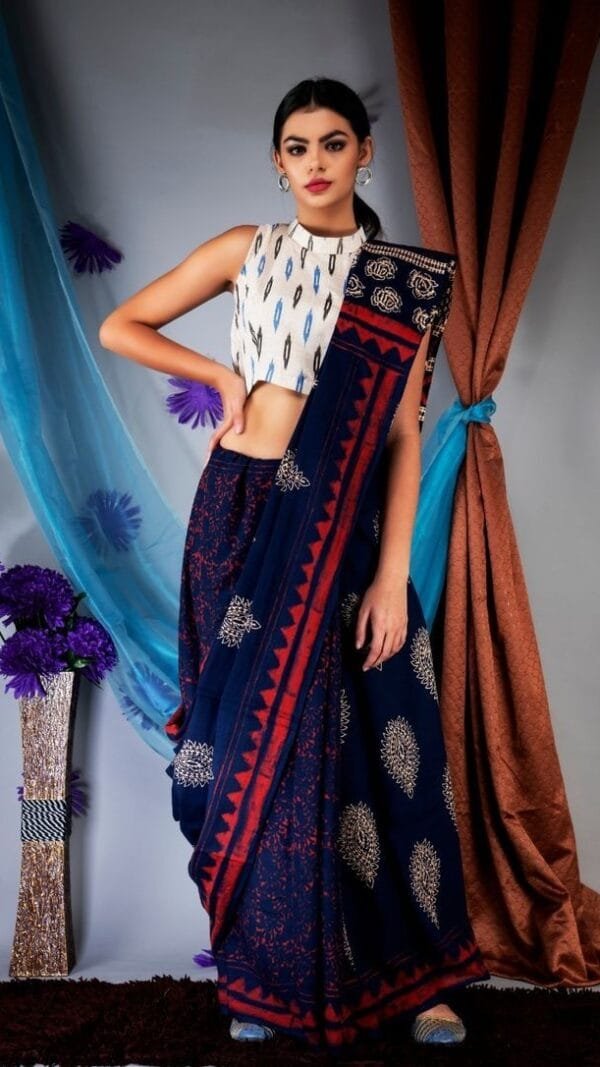 Online Saree Brands - Designer Sarees Rs 500 to 1000
