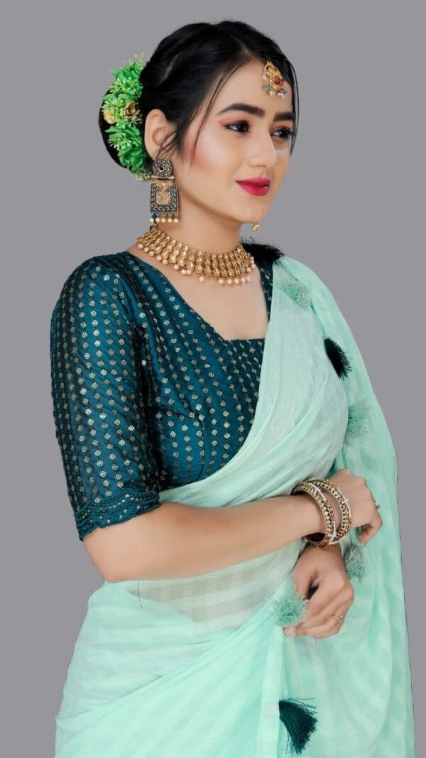 Online Saree Shopping Party Wear - Designer Sarees Rs 500 to 1000