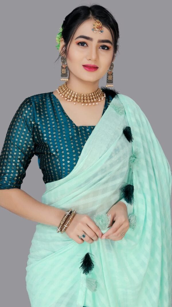 Online Saree Shopping Party Wear - Designer Sarees Rs 500 to 1000