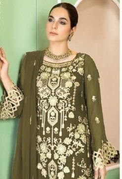 Pakistani Dress For Mehndi - Pakistani Suits Online