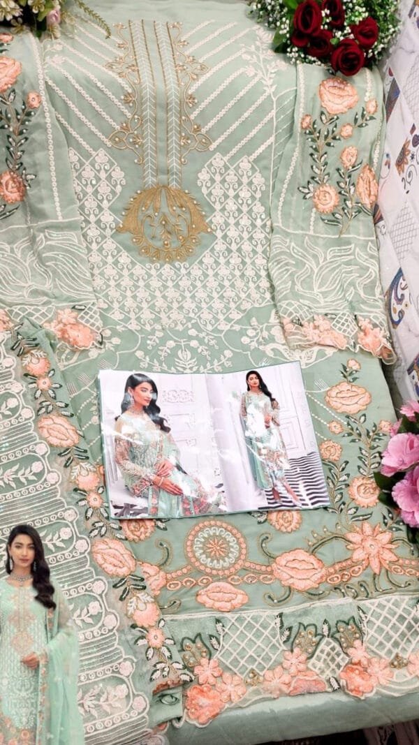 Pakistani Dress Mehndi - Pakistani Suits