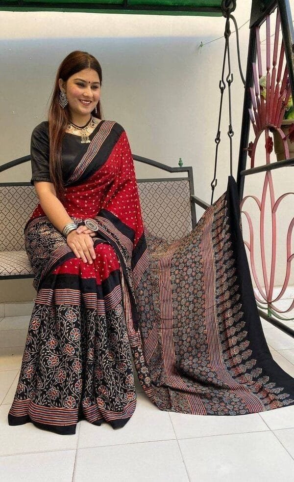 Saree Online Chiffon - Designer Sarees Rs 500 to 1000