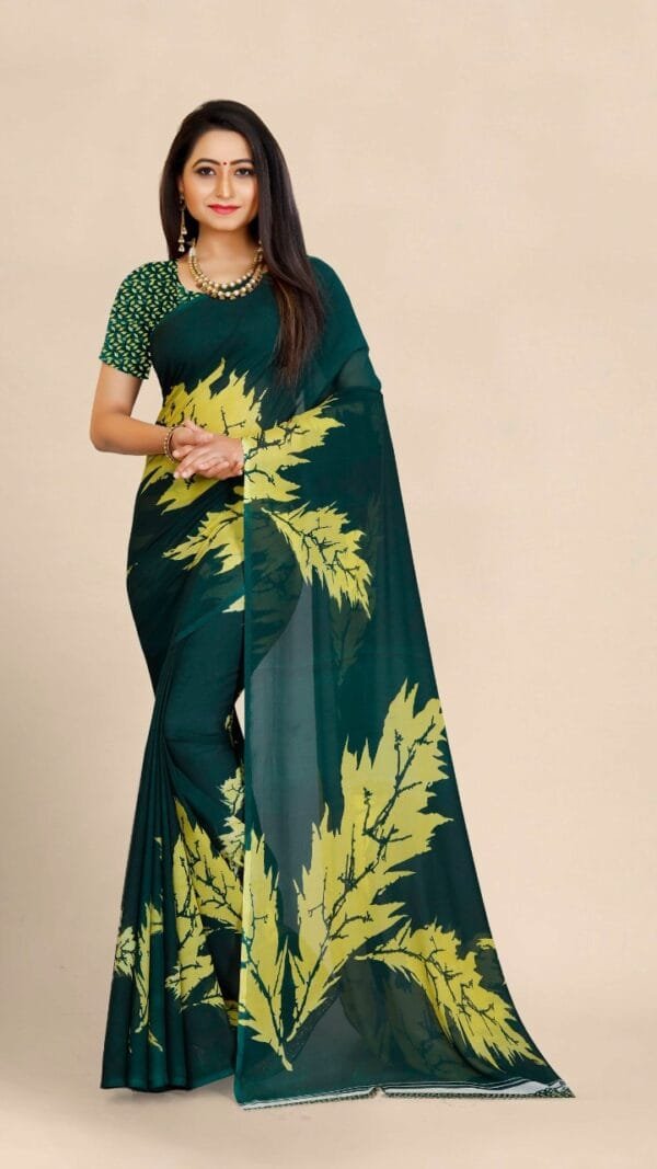 Saree Online Chiffon - Designer Sarees Rs 500 to 1000