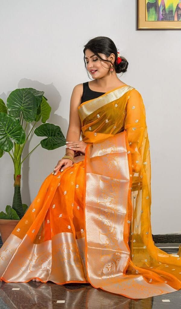 Saree Online Shopping Kolkata - Designer Sarees Rs 500 to 1000