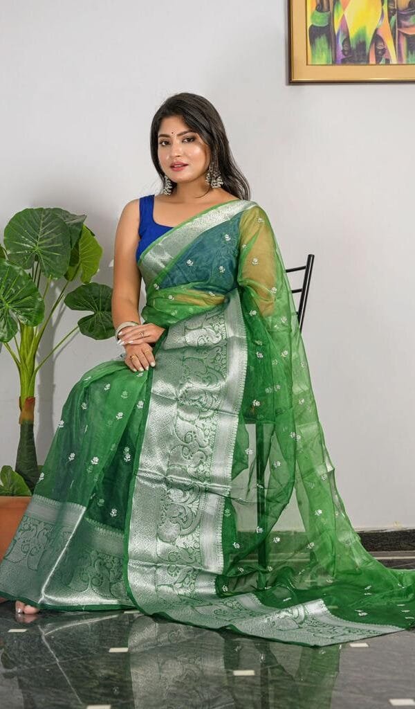 Saree With Blouse Online Shopping - Designer Sarees Rs 500 to 1000