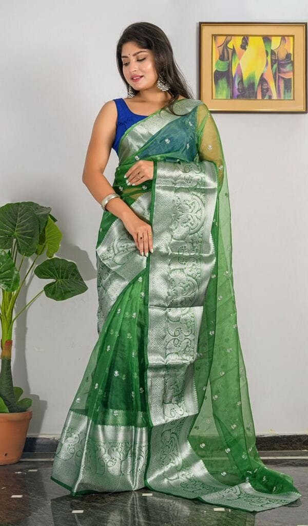 Saree With Blouse Online Shopping - Designer Sarees Rs 500 to 1000