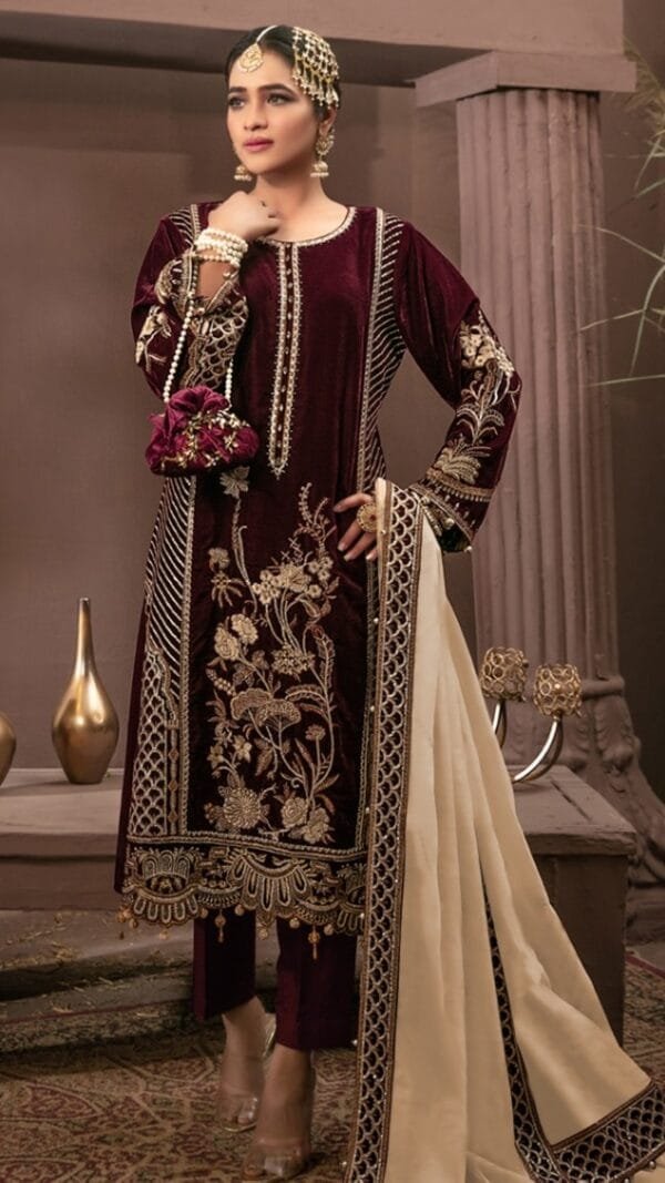 Traditional Pakistani Dress - Pakistani Suits