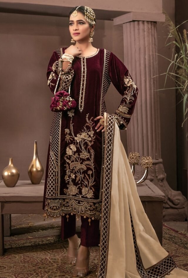 Traditional Pakistani Dress - Pakistani Suits