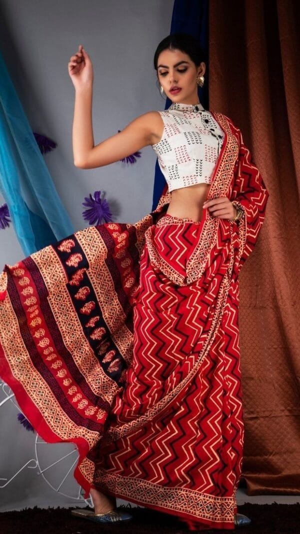 Without Border Saree - Designer Sarees Rs 500 to 1000