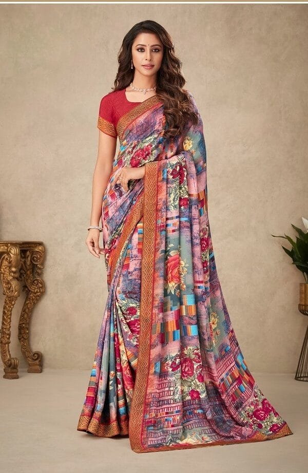 न्यू साड़ी - Designer Sarees Rs 500 to 1000