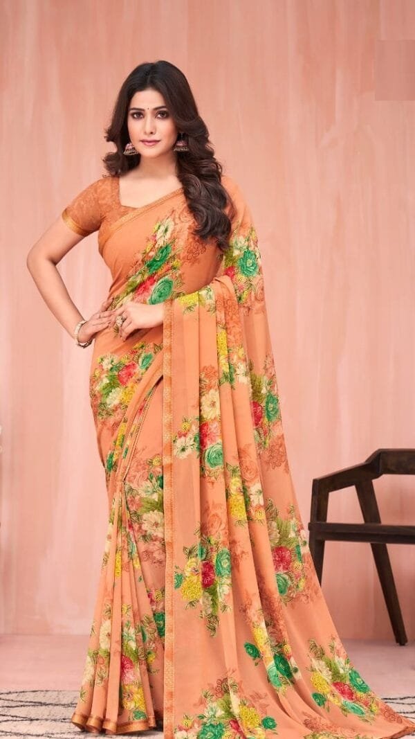 साड़ी की डिजाइन - Designer Sarees Rs 500 to 1000