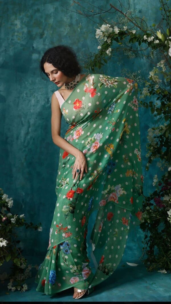 साड़ी की फोटो - Designer Sarees Rs 500 to 1000