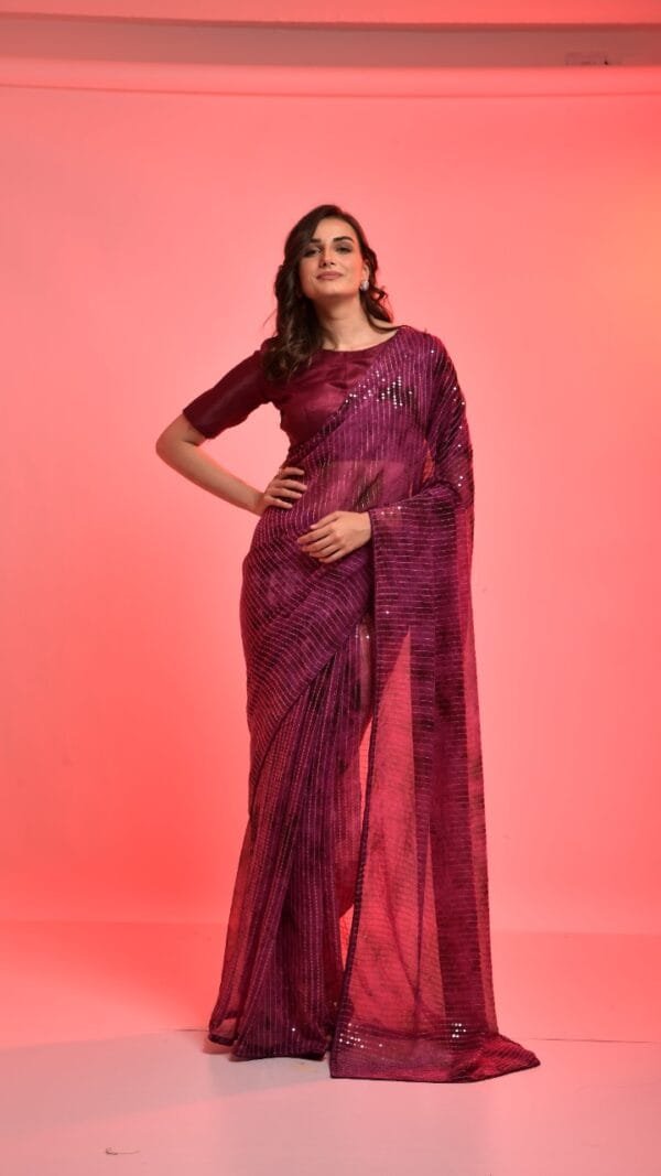 साड़ी की फोटो - Designer Sarees Rs 500 to 1000