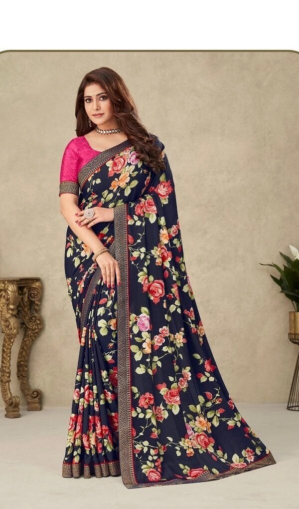 साड़ी फोटो - Designer Sarees Rs 500 to 1000