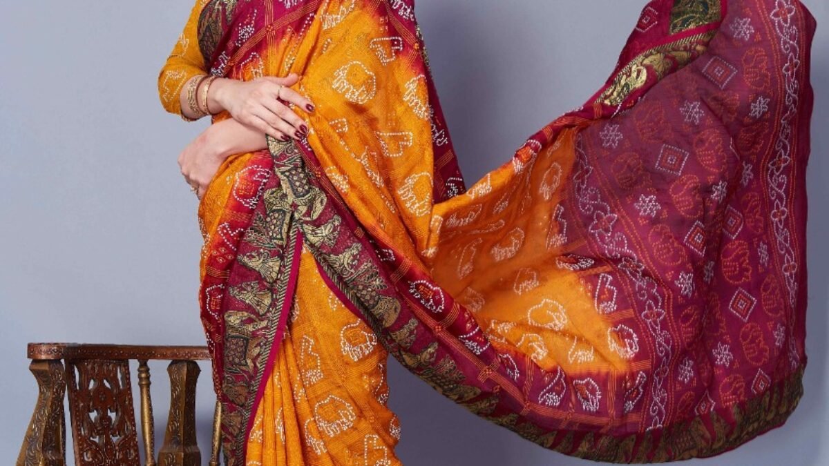 Buy Sitanjali Women's Jaipuri Saree With Unstiched Blouse  Piece(R_JAIPURI_BLUE) at Amazon.in