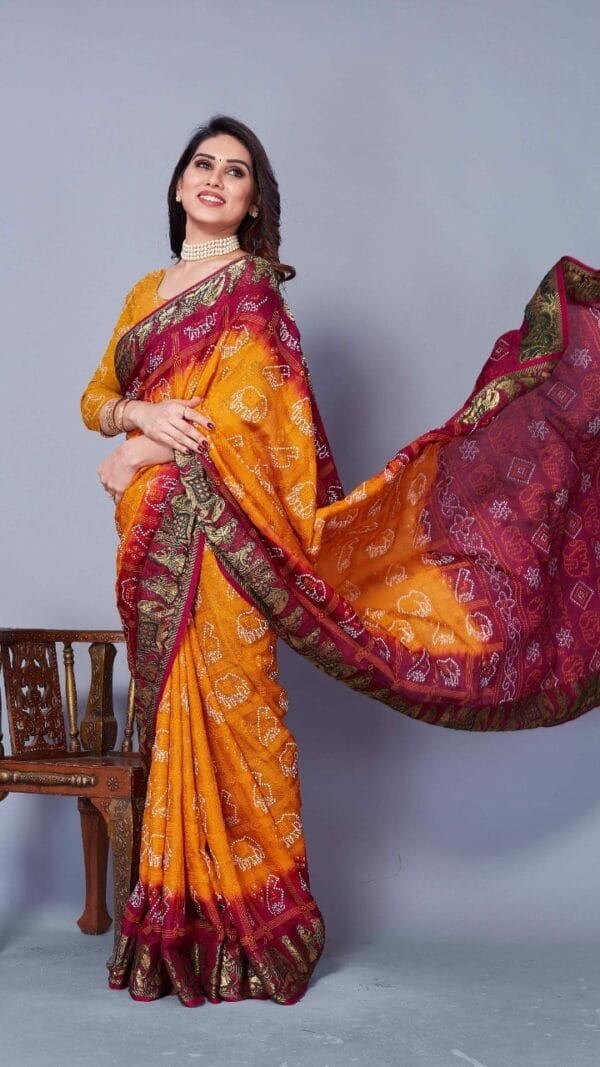 Jaipuri Saree Online Shopping - Designer Sarees Rs 500 to 1000