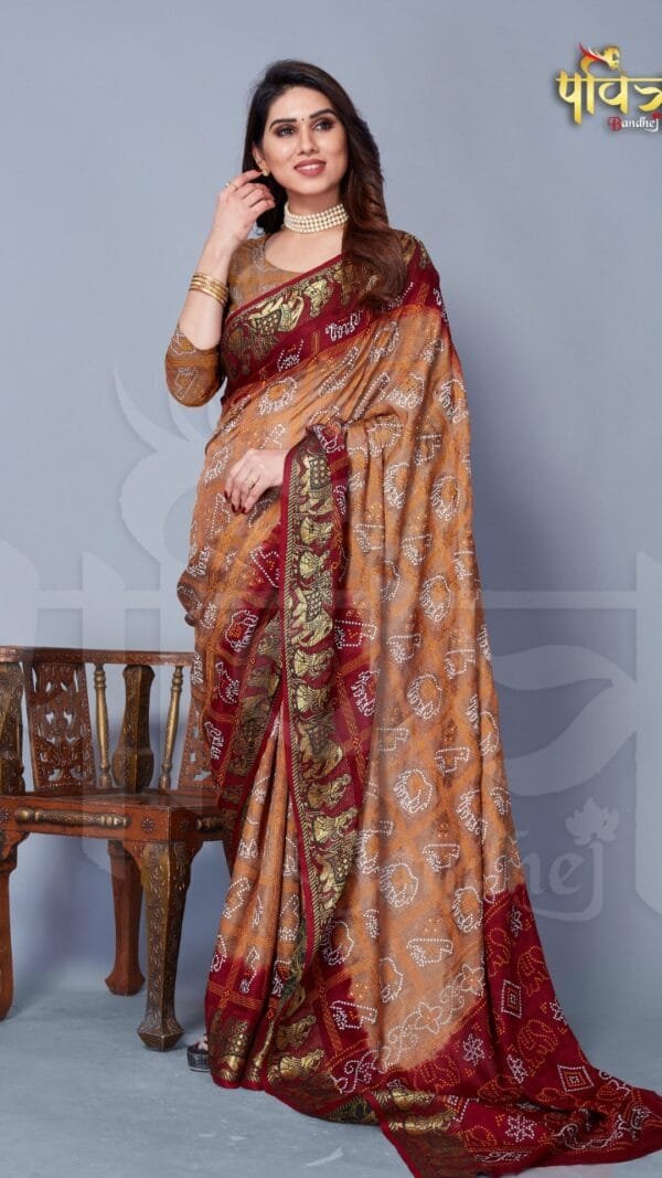 Online Saree Shopping Mumbai - Designer Sarees Rs 500 to 1000