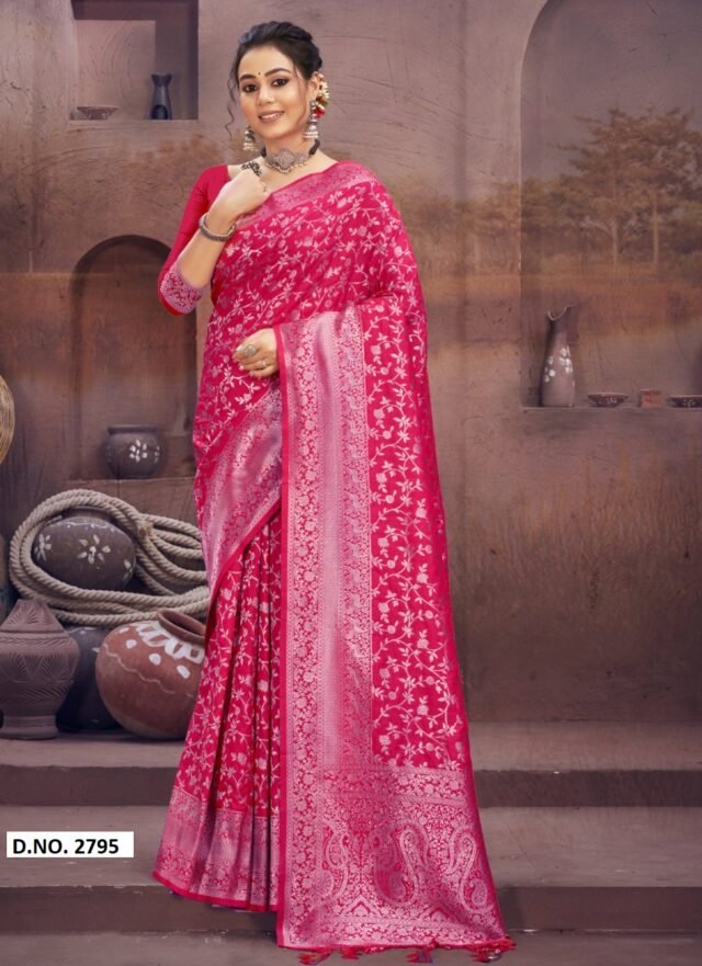 Saree Online Cotton Silk - Designer Sarees Rs 500 to 1000