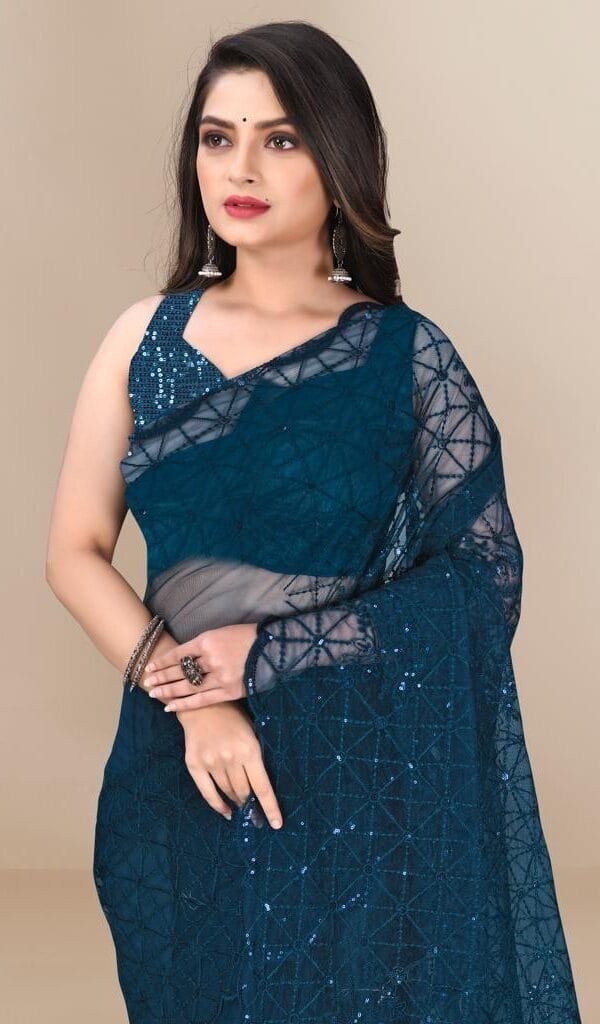 Saree Online Georgette - Designer Sarees Rs 500 to 1000