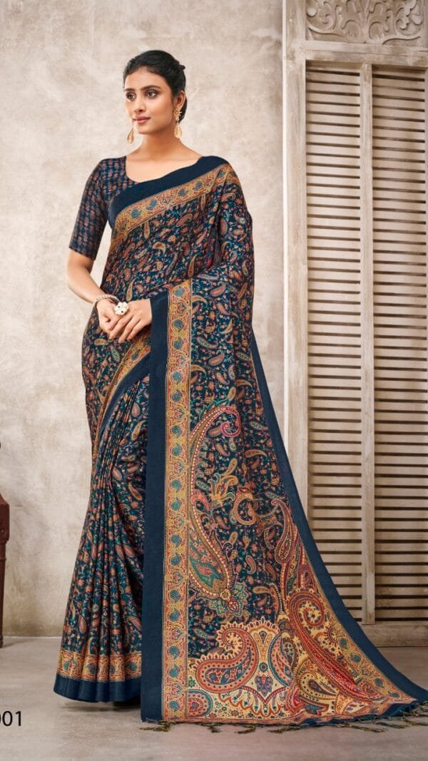 Saree With Blouse Online - Designer Sarees Rs 500 to 1000