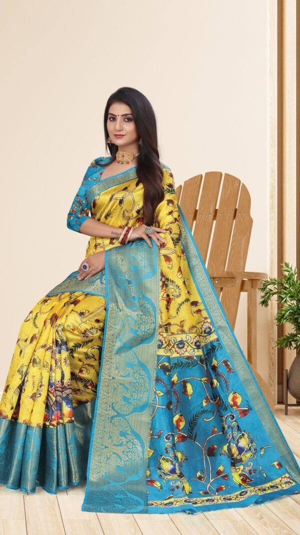 Saree With Blouse Online Shopping - Designer Sarees Rs 500 to 1000