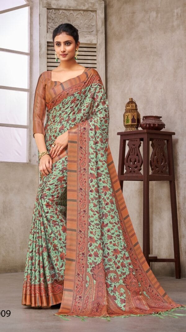 न्यू डिजाइनर साड़ी - Designer Sarees Rs 500 to 1000