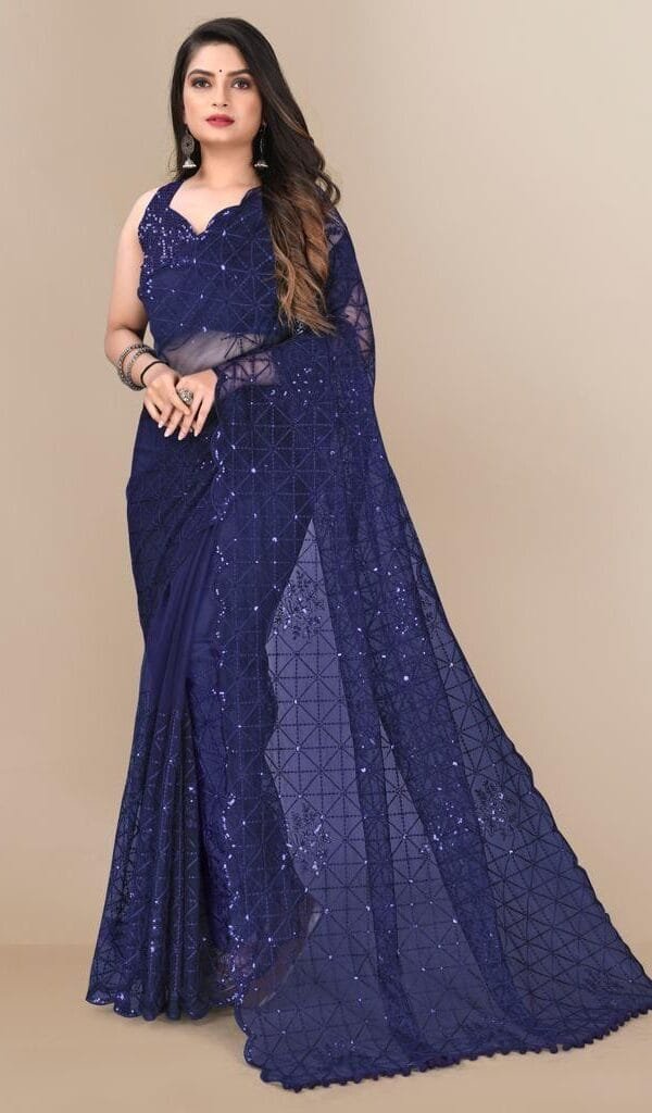 न्यू साड़ी - Designer Sarees Rs 500 to 1000