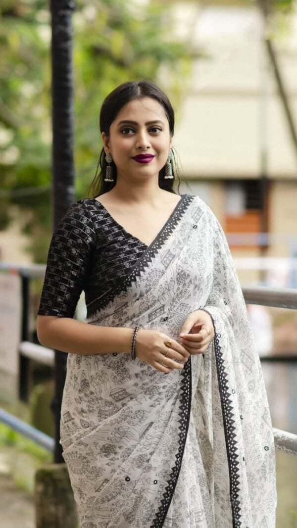 साड़ी फॉर गर्ल्स - Designer Sarees Rs 500 to 1000 (1)