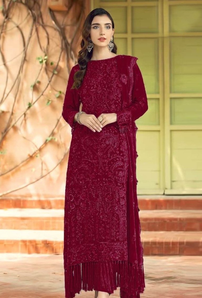 Shivali New Latest Design Collection of Gowns / Salwar kameez –  Vijaylakshmi Creation – Handloom House & Branded Women Apparels