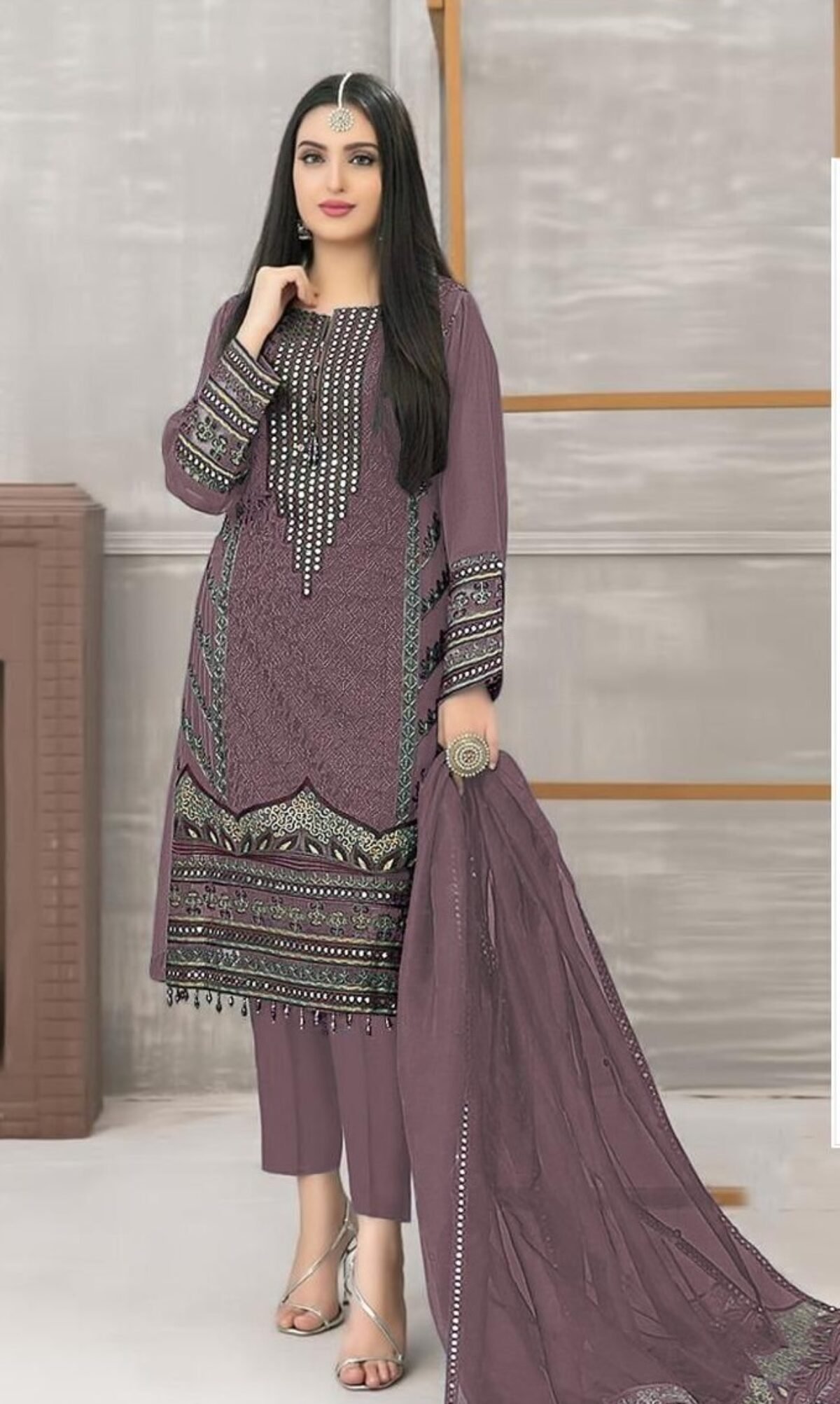 Pakistani original clearance designer suits