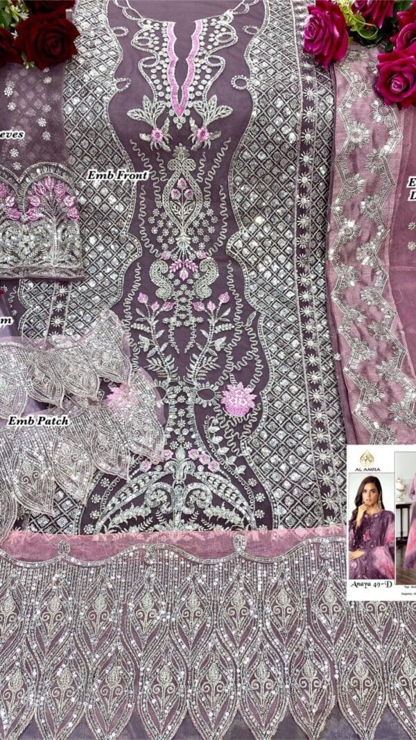 Unstitched Pakistani Suits - Pakistani Suits